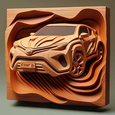 3D мадэль Toyota CH R (STL)
